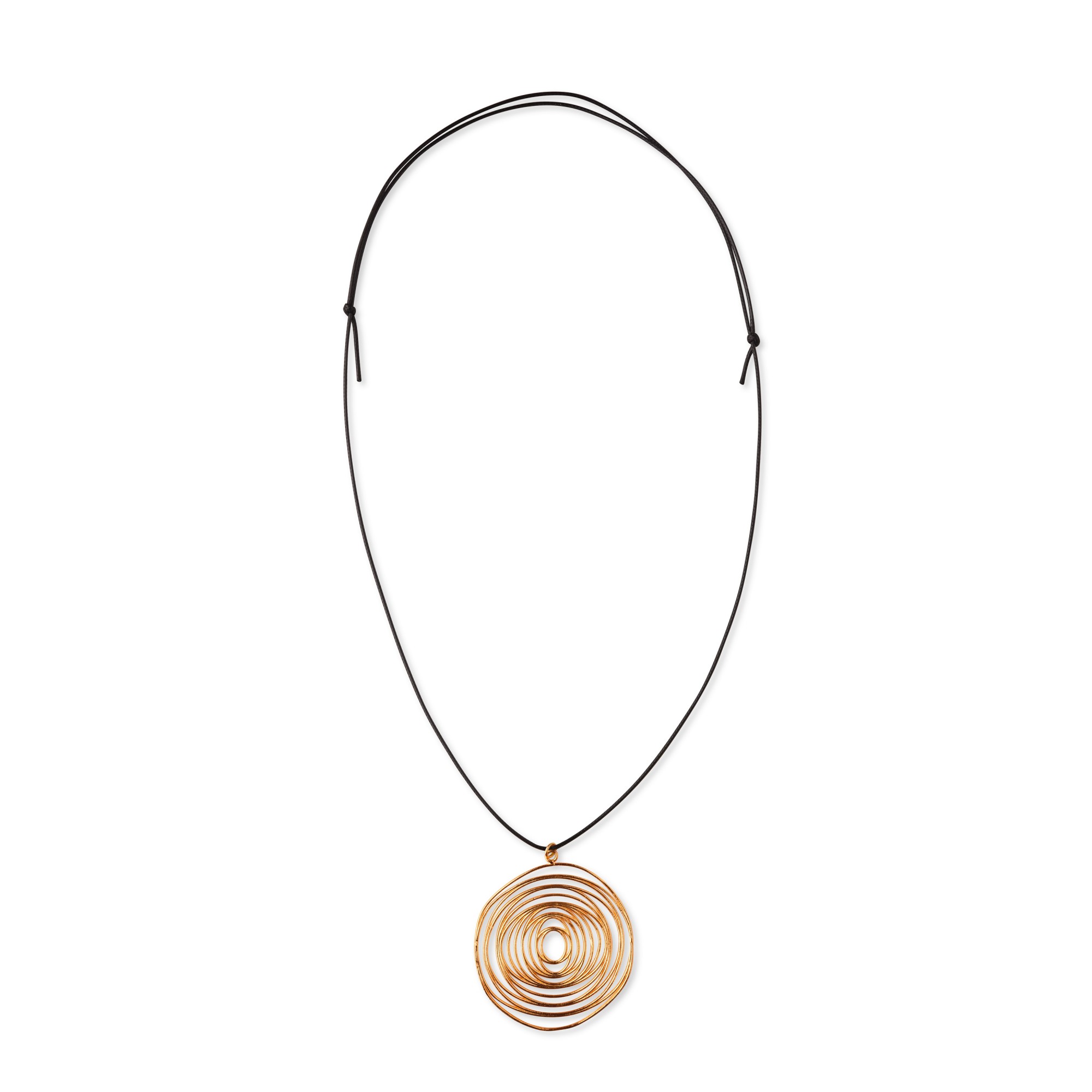 Pendentif grec doré Cyclope POUPADOU