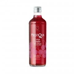 Sour cherry with sparkling Mastiqua water 300ml MASTIQUA