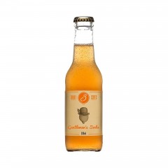 Gentlemen's soda with Bergamot and Tangerine, artisanal soda 200ml THREE CENTS