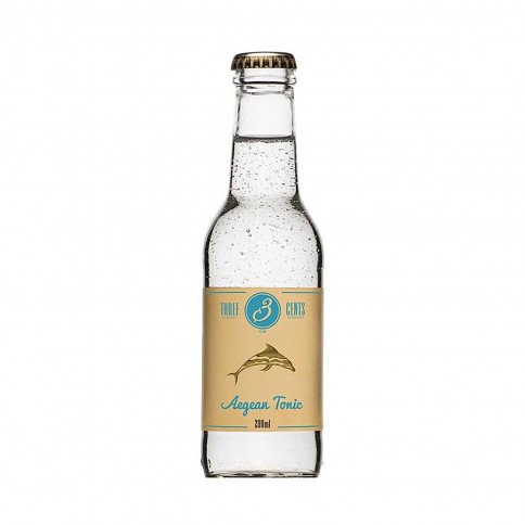 Tonic grec au concombre "Aegean Tonic" 200ml THREE CENTS