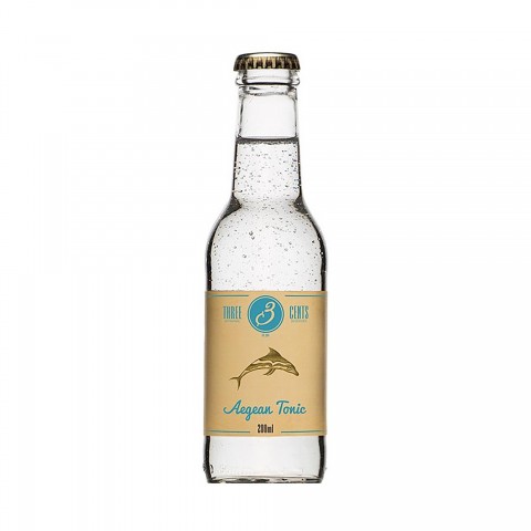 Tonic grec au concombre "Aegean Tonic" 200ml THREE CENTS