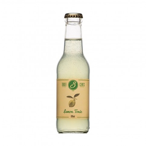 Lemon Tonic, greek artisanal beverage 200ml THREE CENTS