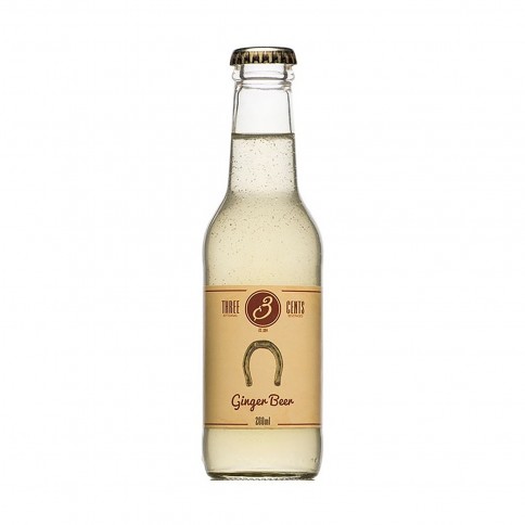 Greek Artisanal Ginger Beer 200ml THREE CENTS