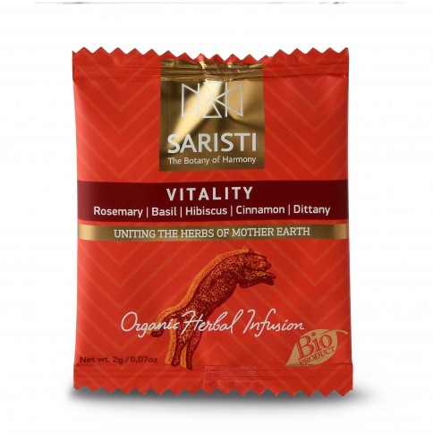 Vitality Organic Herbal Infusion SARISTI