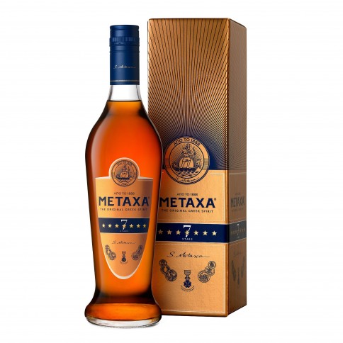 Metaxa 7 étoiles 70cl | Spiritueux grec d'exception