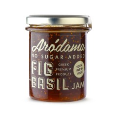 Confiture artisanale de figue au basilic 220g ARODAMA