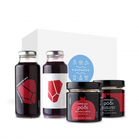 Artisanal Gift box around the "Rooby" pomegranate POUPADOU