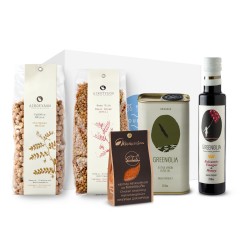 Artisanal gift box "treasures of the Greek land"