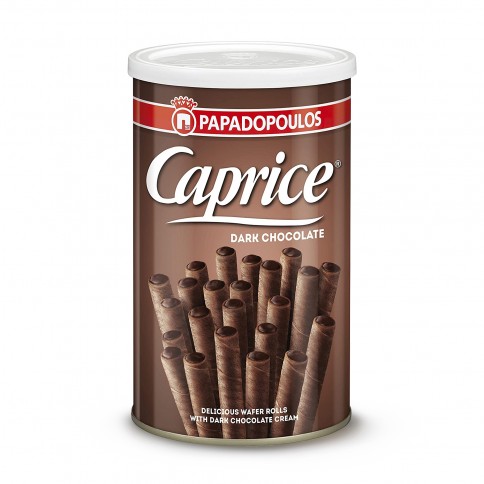 Caprice Dark 250g, Greek dark chocolate wafers!