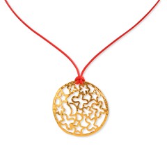 Greek Pendant Santorini gold plated