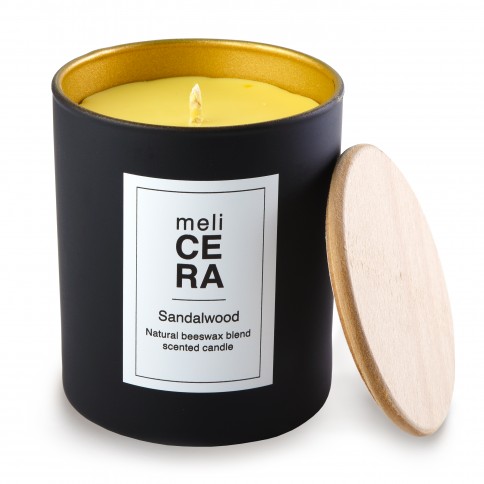 Greek candle sandalwood 30cl MELICERA