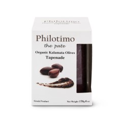 Βιολογική πάστα ελιάς Καλαμάτας 170g PHILOTIMO