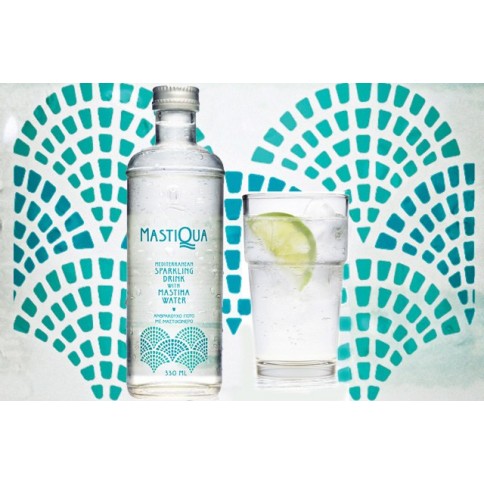 Mastiqua, Sparkling water with Mastic 330ml MASTIQUA