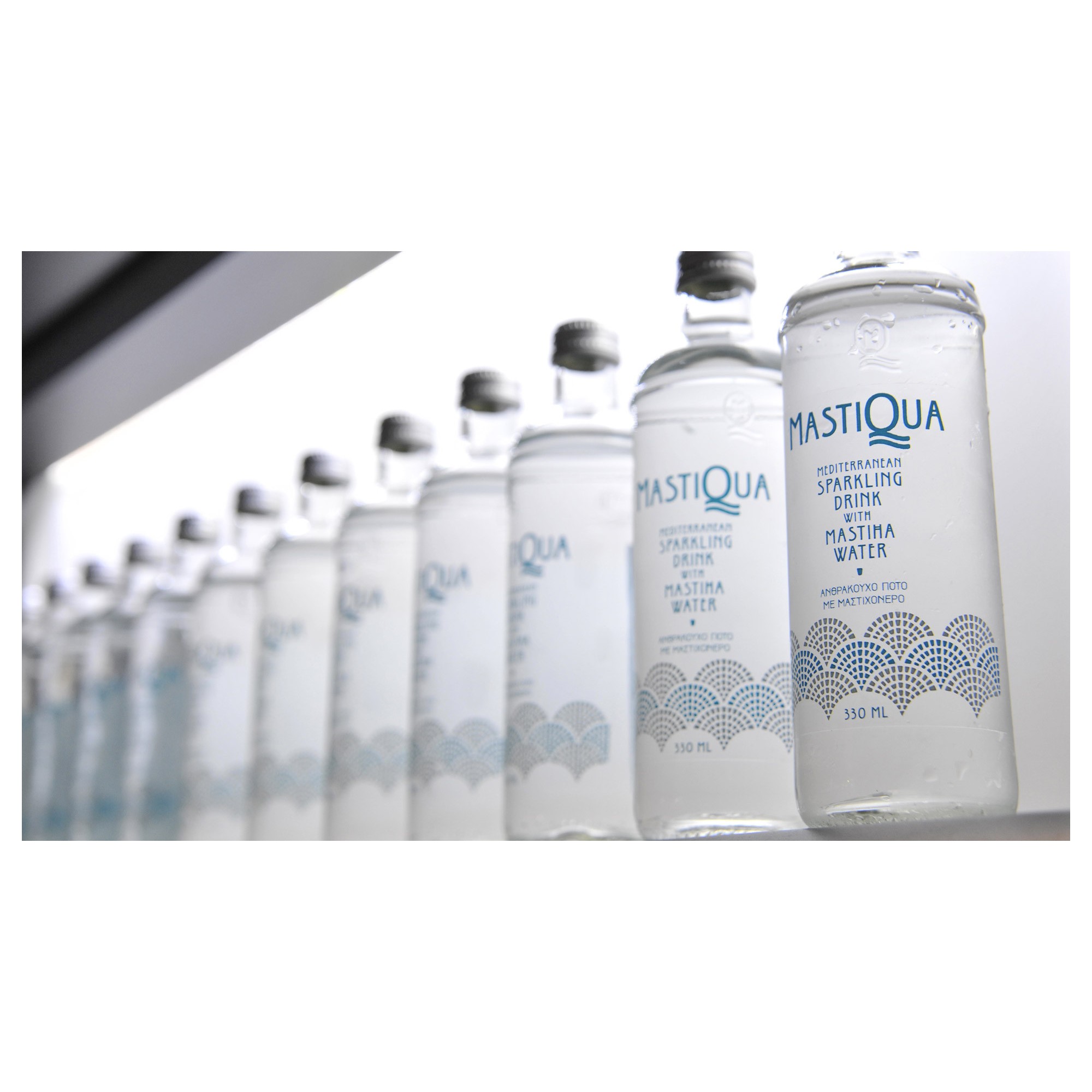 Mastiqua, eau pétillante au Mastiha grec 330ml MASTIQUA
