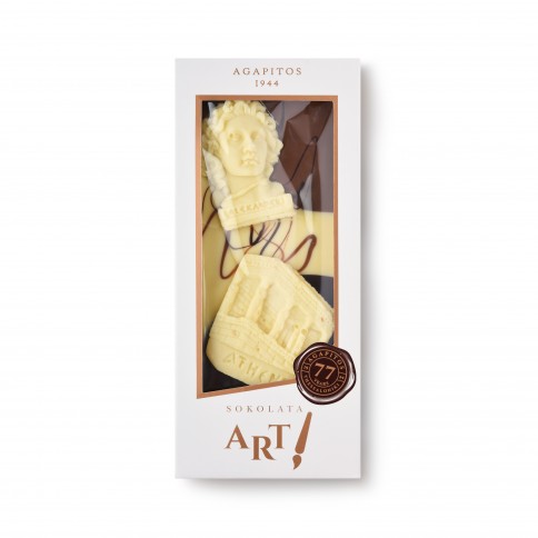 Chocolats "grecs anciens" en 3D et triple chocolat AGAPITOS