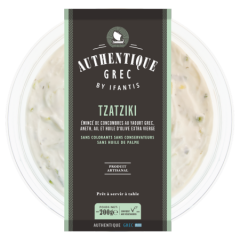 Tzatziki artisanal fait en Grèce 200g Authentique Grec