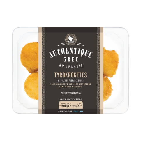 Tyrokroketes, greek cheese croquettes 200g Authentique Grec