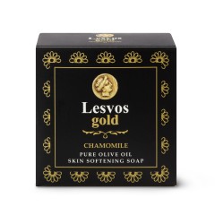 Savon artisanal à l'huile d'olive pure parfum camomille 150g LESVOS GOLD