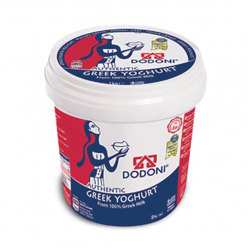 Greek authentic cow's milk yoghurt 1kg DODONI