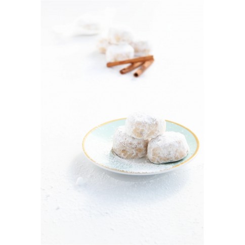 Kourabiedes, greek shortbread walnuts cookies cinnamon flavour 180g PETITS GRECS