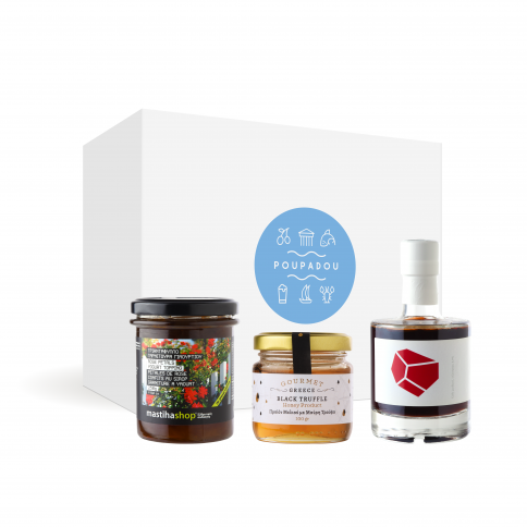 Coffret cadeau gourmet Noël POUPADOU