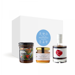 Coffret cadeau gourmet Noël POUPADOU