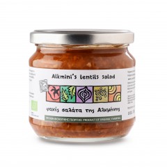 Salade de lentilles bio d'Alkmini 330g GOUSIARIS