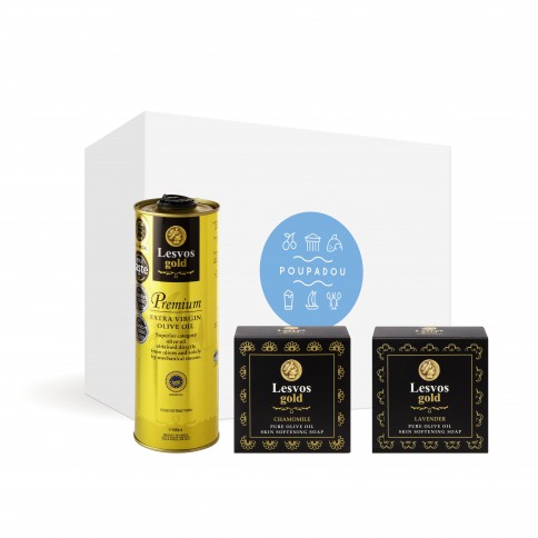 Coffret cadeau Lesvos Gold POUPADOU