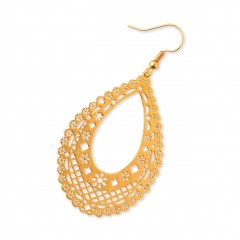 Earrings Arabesque I gold plated POUPADOU