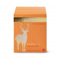 Bougie artisanale parfumée Digestion 180g SARISTI