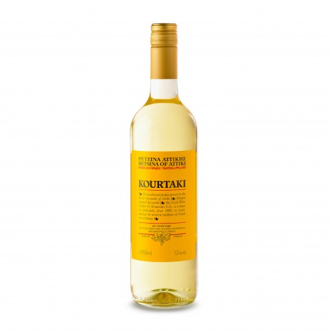 Traditional Retsina of Attiki 750ml KOURTAKI