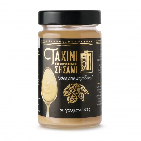 Tahini artisanal de sésame pelé 280g OI GOUMENISSES