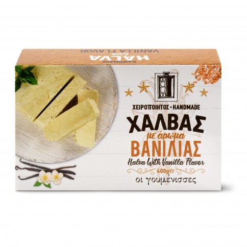 Halva artisanal à la vanille 400g OI GOUMENISSES