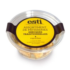 Assortiment de pâtisseries grecques traditionnelles 160g ESTI