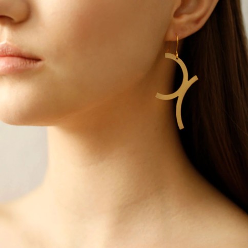 Dangle Earrings - Curves A FUTURE PERFECT