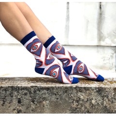 Greek Socks "Eye - Heart" A FUTURE PERFECT