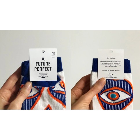 Chaussettes grecques "Eye - Heart" A FUTURE PERFECT