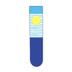 Chaussettes grecques "Sea Sun Sky" A FUTURE PERFECT