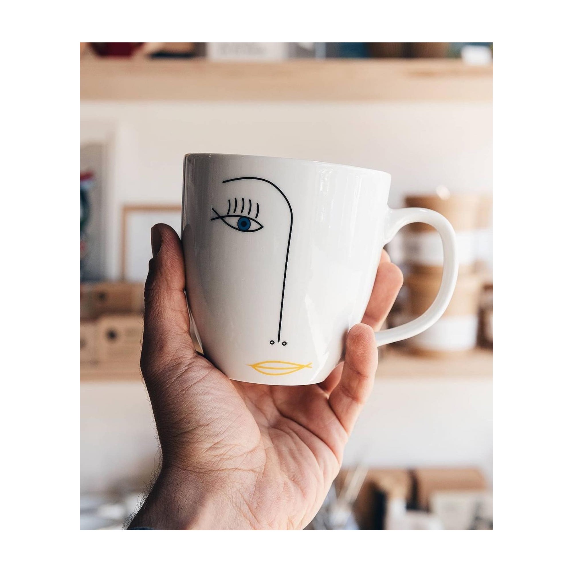 Mug grec Régulier en porcelaine fine 410ml A FUTURE PERFECT