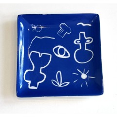 Small square porcelain tray 12 x 12 cm A FUTURE PERFECT