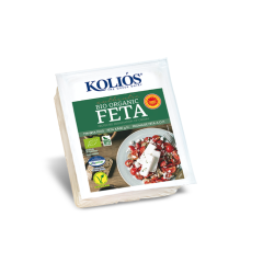 Authentic Organic Feta vacuum packed 200g KOLIOS