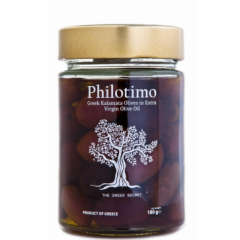 Kalamata organic olives 310g PHILOTIMO THE GREEK SECRET