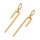 Boucles d'oreilles pendantes - Linear A FUTURE PERFECT