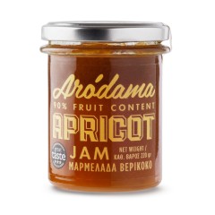 Confiture artisanale de Crète à l'abricot 220g ARODAMA