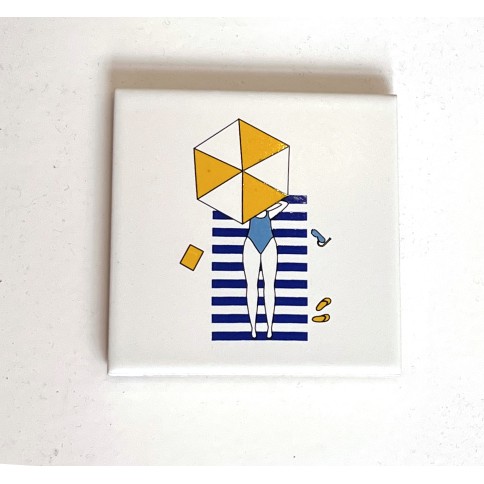 Greek Ceramic coasters A FUTURE PERFECT