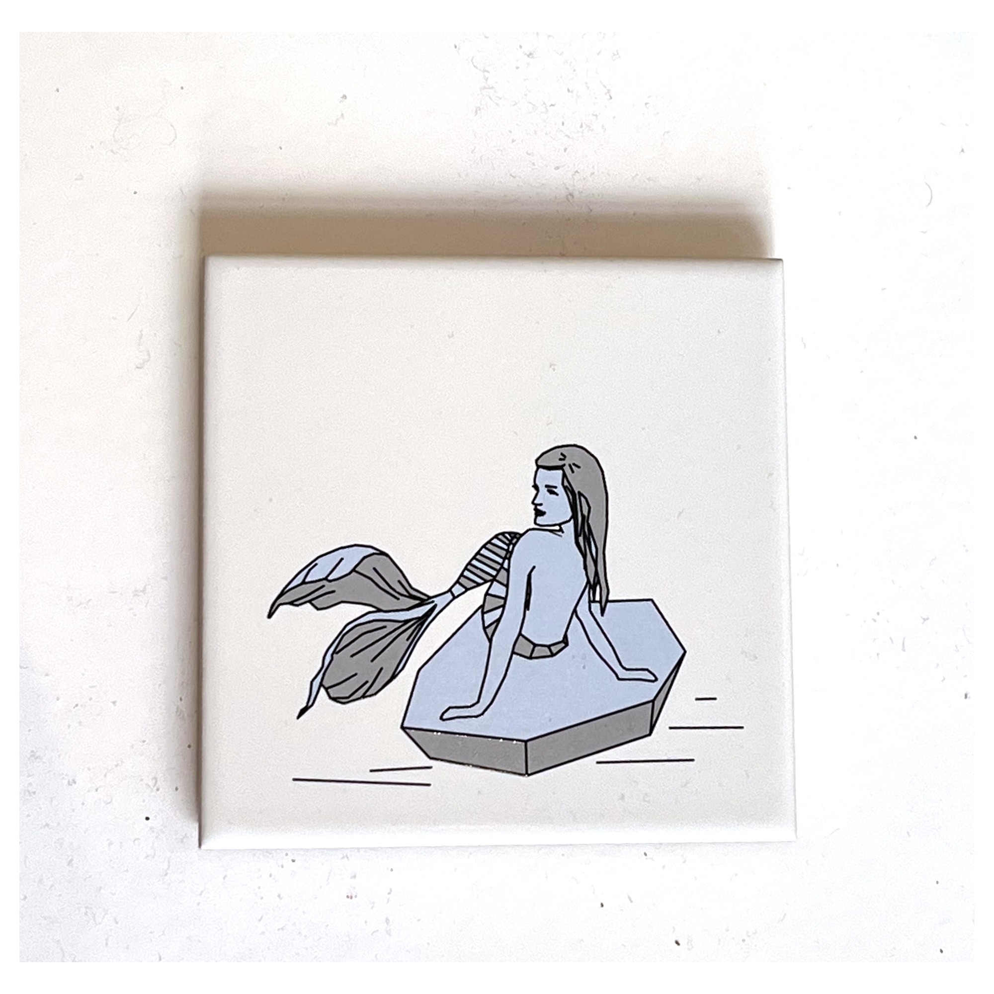 Greek Ceramic coasters A FUTURE PERFECT