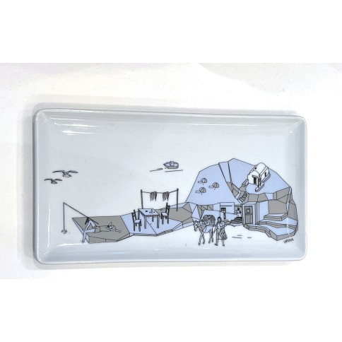 Assiette / Plateau rectangulaire 13 x 24 cm A FUTURE PERFECT