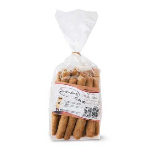 Cretan Wholemean Breadsticks 250g SOPASOUDAKIS