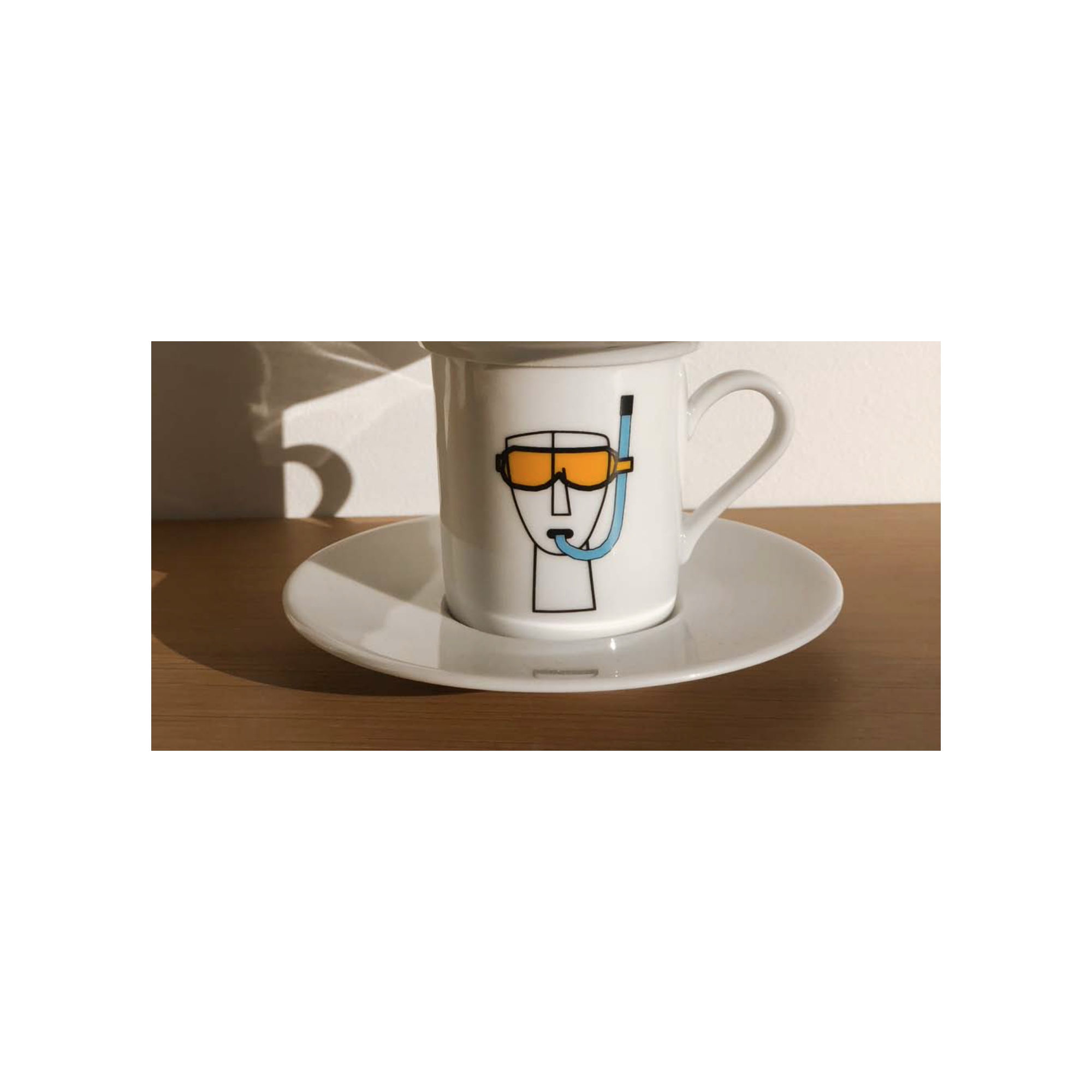 Φλιτζάνι εσπρέσο + πιατάκι πορσελάνης A FUTURE PERFECT