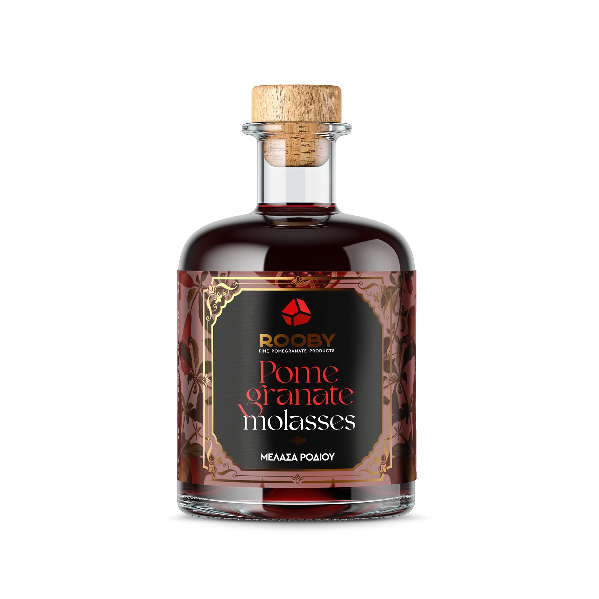 Χειροποίητη μελάσα ροδιού 200ml ROOBY